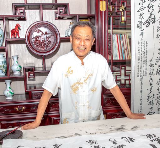 卢成仕应邀参加四川宜宾“古建与书画之美”全国书画名家大型展览