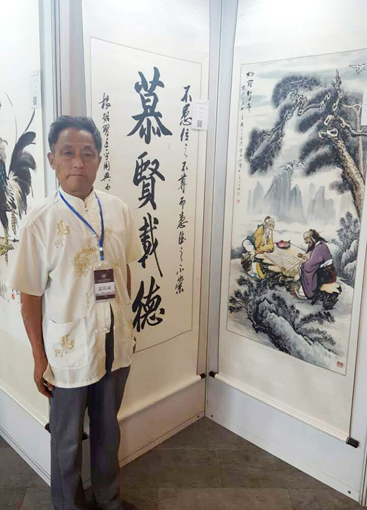 四川宜宾“古建与书画之美”---卢成仕老师参展作品