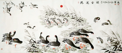 罗维存作品1--《鸿运当头》