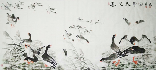 罗维存作品2--《喜从天降》