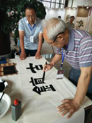 著名书画家李京隆应邀参加四川宜宾“古建与书画”之美全国书画名家大型展览