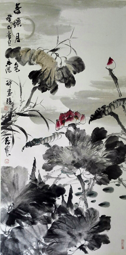 何农作品鉴赏3 荷塘月色