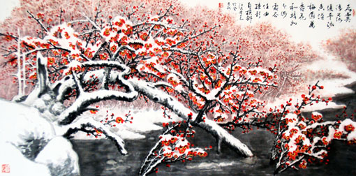 《香溢梅园万树春》