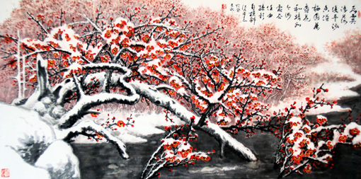 《香溢梅园万树春》