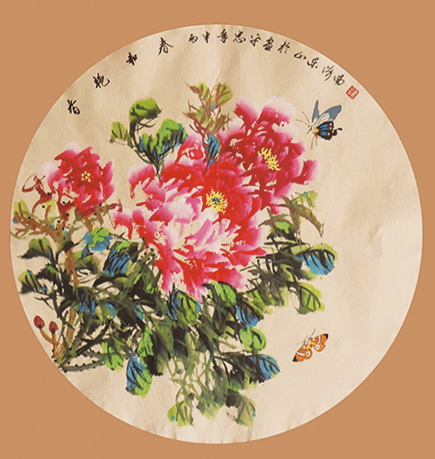 黄忠平作品《香艳和春》