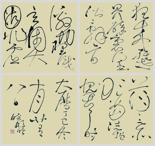 苏晓彬临自叙帖局部作品1