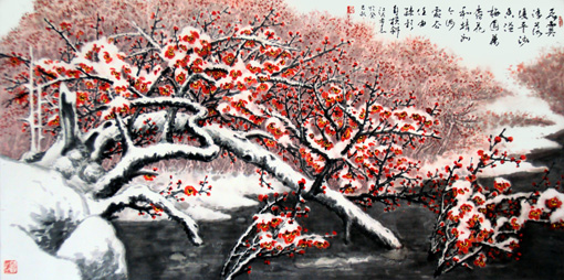 《香溢梅园万树春》