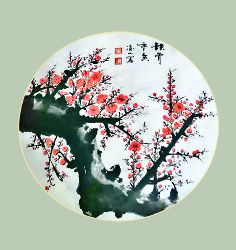 胡德山作品 《铁骨寒香》