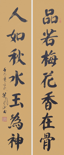 《品若梅花香在骨 人如秋水玉为神》