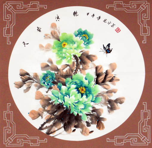 黄忠平作品 《天香清艳》