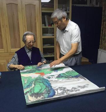 书画泰斗陈佩秋领銜周传玉等大师亮相上海艺博会