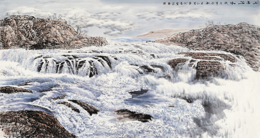 上善若水180cmx96cm 上善若水180cmx96cm