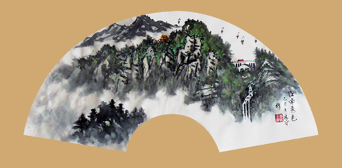 黄忠平作品 《江南秀色》