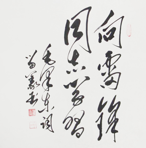 李留义作品---《向雷锋同志学习》