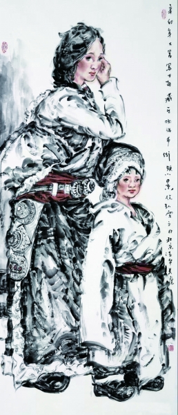 如何去欣赏一幅好的水墨人物画