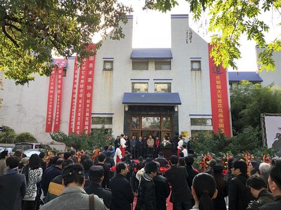 大写至道：庄毓聪大写意花鸟画全国巡回展亮相合肥