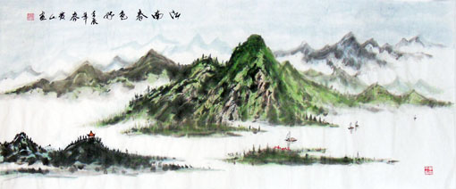 黄忠平作品——《江南春色好》