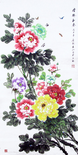 黄忠平作品——《香艳和春》