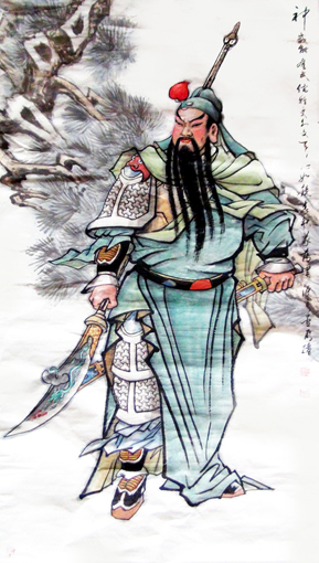 卢成仕作品——《关羽》