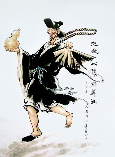 卢成仕作品——《济公活佛》