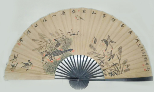 罗维存扇面作品