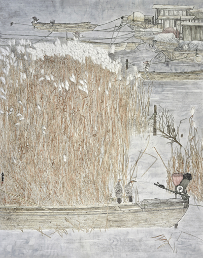 一江秋色 2016翰墨青州入选