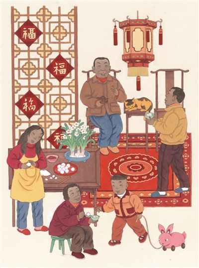 苏州画家绘制我国首套元宵节邮票 苏州画家绘制我国首套元宵节邮票