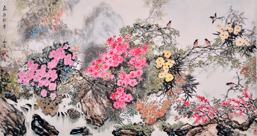李兆宗作品《幽谷飘香》 李兆宗作品《幽谷飘香》
