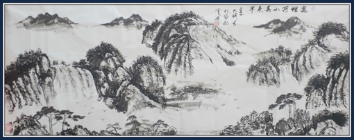 2018万里河山春来早(70cmx200cm) 2018万里河山春来早(70cmx200cm)