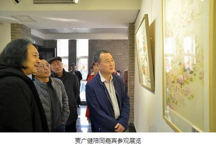 第四届庭前春早——贾广健师生中国画作品展开幕