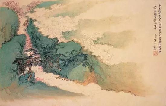 名画里的桃花：桃之夭夭 灼灼其华