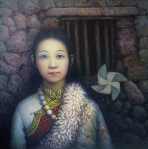 胡艺怀作品《窗外》 胡艺怀作品《窗外》