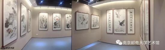 “楚水五子 情系金陵”书画作品展隆重开幕