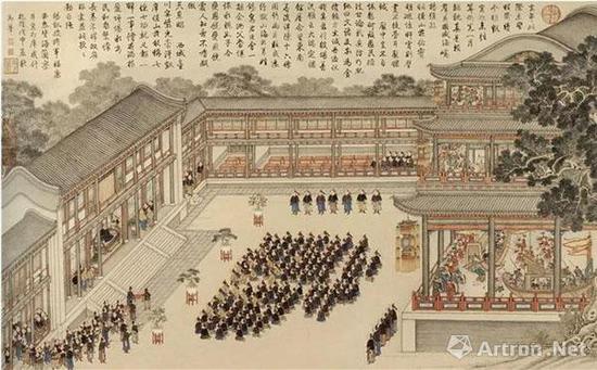 斑衣戏舞春满楼台 中国古代绘画中的戏楼