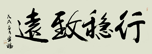《行稳致远》