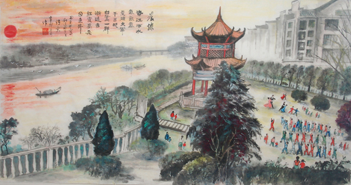 《滨江之晨》