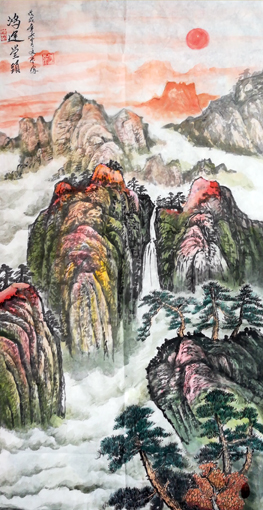 方文采作品《鸿运当头》 方文采作品《鸿运当头》