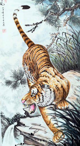 方文采作品《清风》 方文采作品《清风》