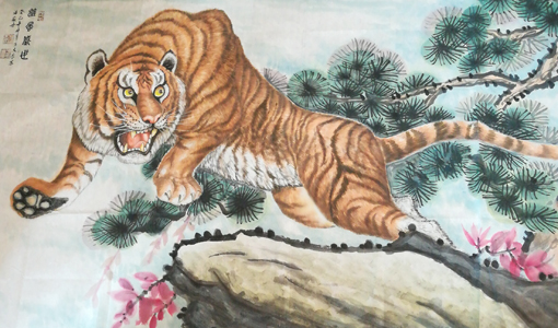 方文采作品《雄风盛世》 方文采作品《雄风盛世》