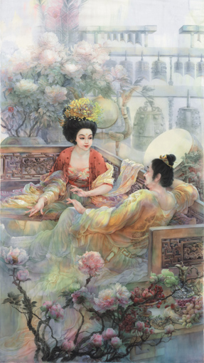 《长生殿》 120cmx220cm