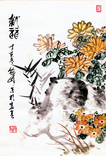 黄颐寿作品8