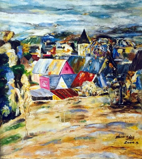 《城堡》100x80cm