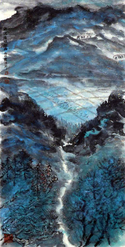 《南泥湾随想曲》 68x136cm