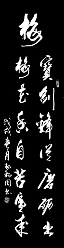 《宝剑锋从磨砺出 梅花香自苦寒来》