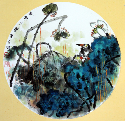杜光作品1《荷塘小趣》