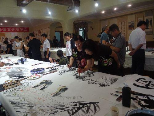 营口市举办营台书画笔会