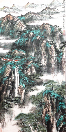 《岁月峥嵘》134X68cm 2005年