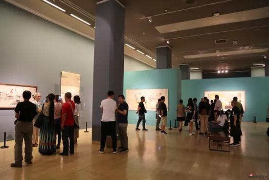 “江山如画 金志远、徐孅艺术展”中国美术馆开幕