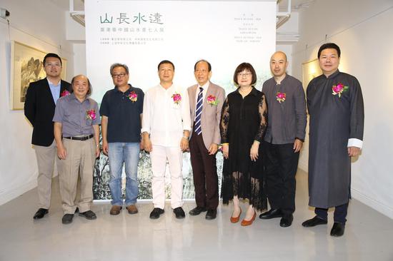 山长水远：沪港蓉中国山水画七人展举办