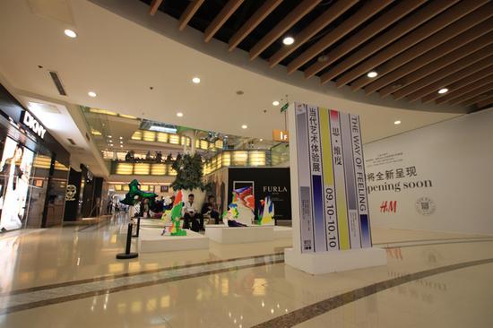 “思·维度”当代艺术体验展亮相西单大悦城
